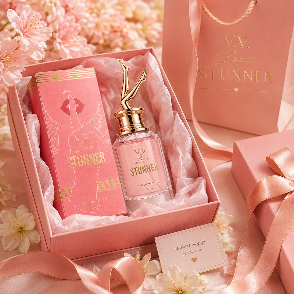 V.V. Love Stunner ambalat cu grijă pentru cadou