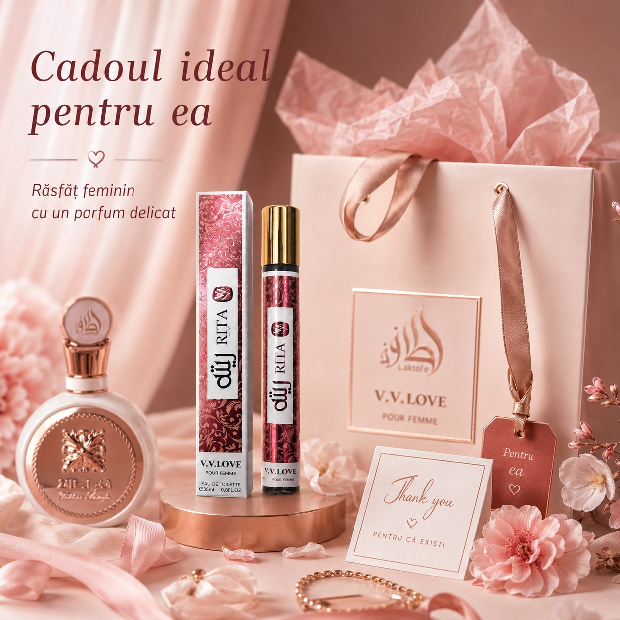 Parfum Rita 35 ml cadou ideal pentru femei parfum delicat și elegant
