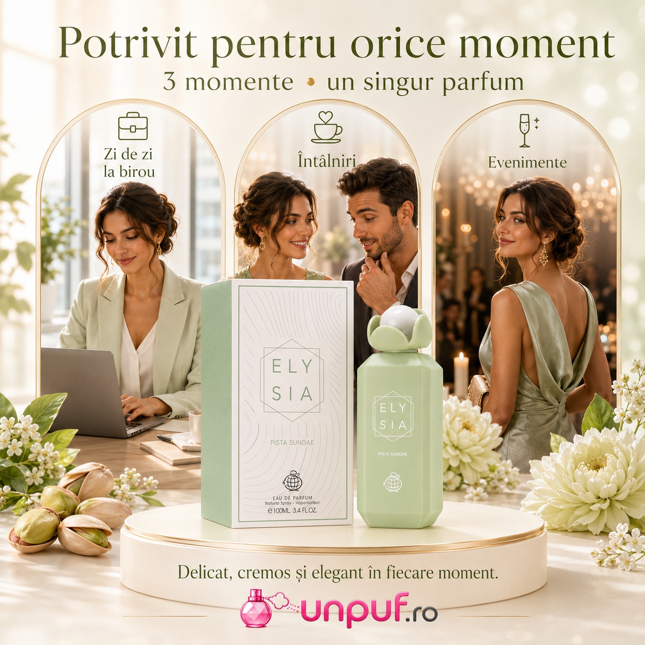 Elysia Pista Sundae parfum potrivit pentru zi de zi birou întâlniri și evenimente