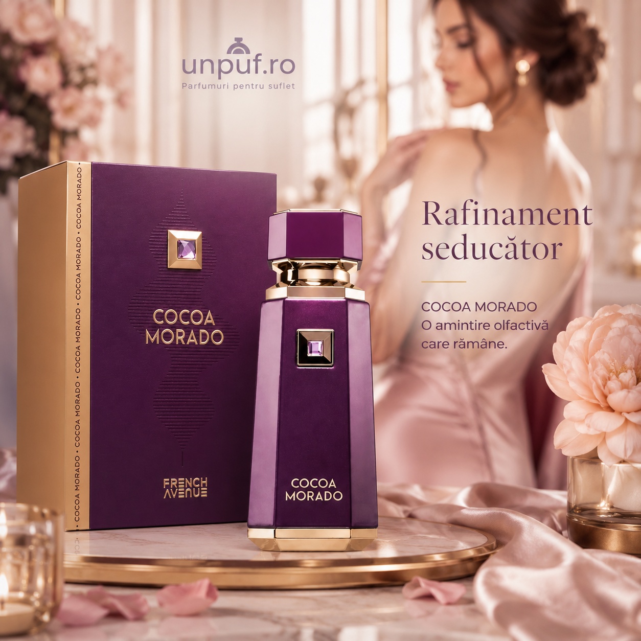Cocoa Morado French Avenue parfum unisex cu rafinament seducător și aromă memorabilă