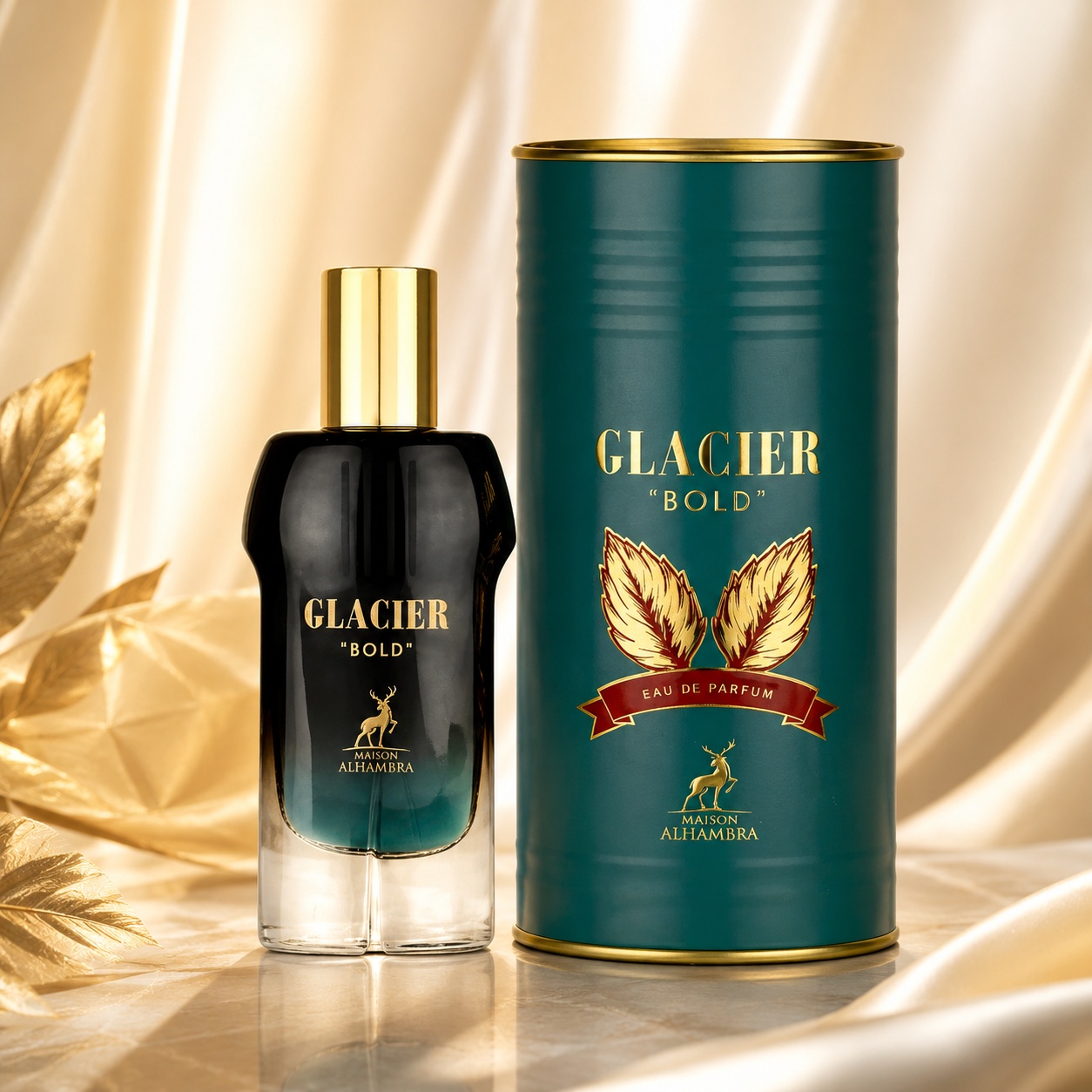 Parfum Arăbesc Bărbat Glacier Bold Maison Alhambra 100 ml Apă de Parfum Lemnos Aromatic