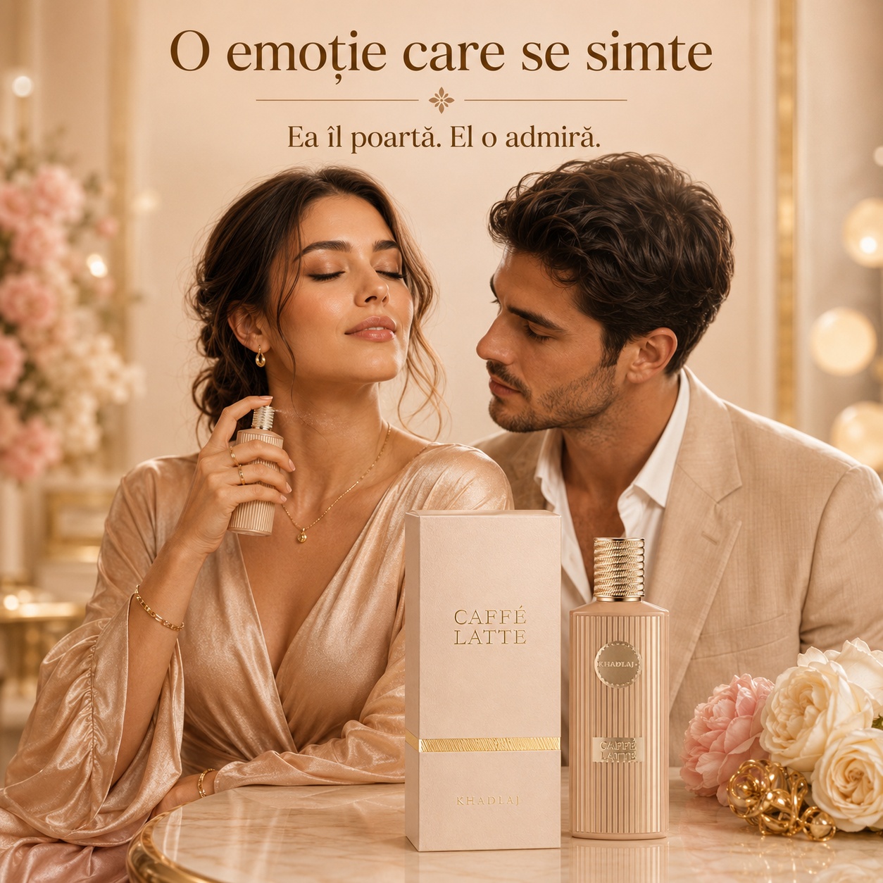 Khadlaj Caffe Latte o emoție care se simte, parfum gurmand unisex dulce și admirat