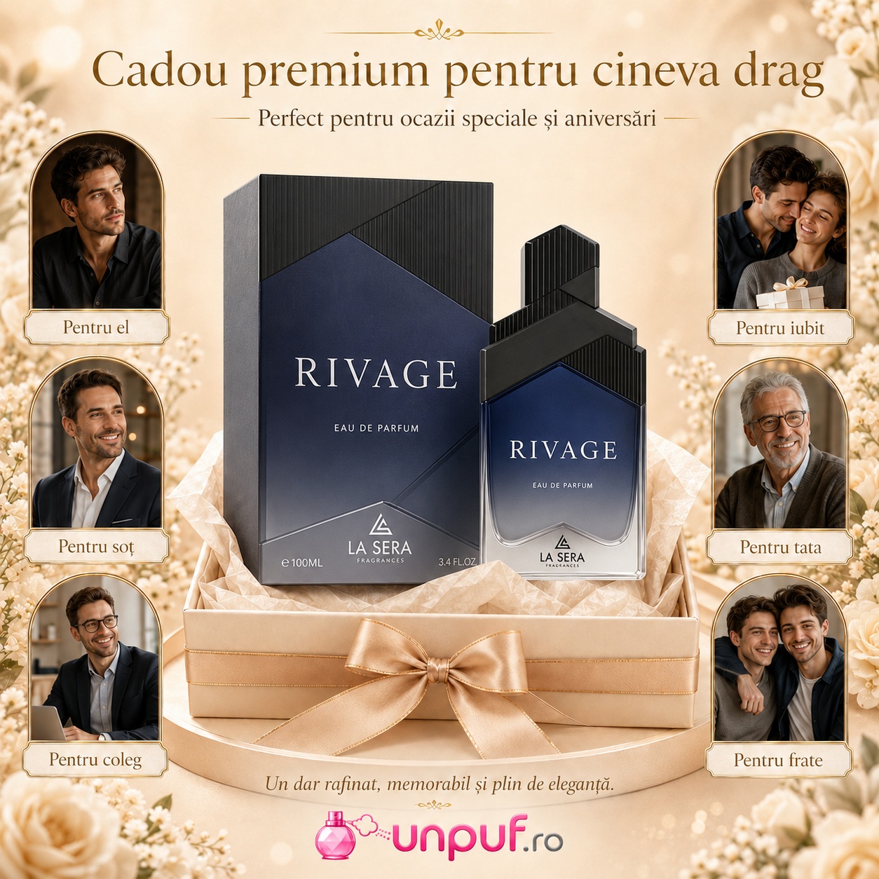 La Sera Rivage cadou premium pentru bărbați, soț, iubit, tată, frate sau coleg