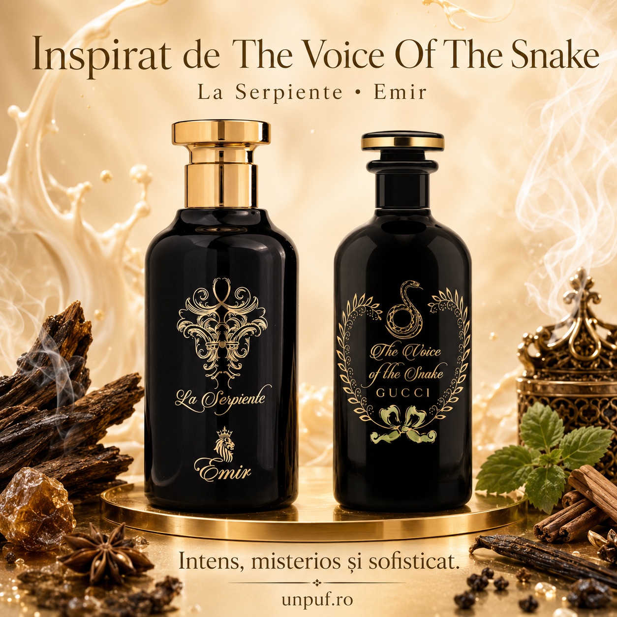 La Serpiente Emir inspirat din The Voice Of The Snake Gucci