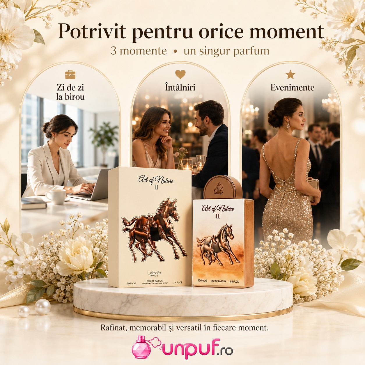 Lattafa Art Of Nature II parfum unisex potrivit pentru zi de zi la birou &icirc;nt&acirc;lniri și evenimente speciale