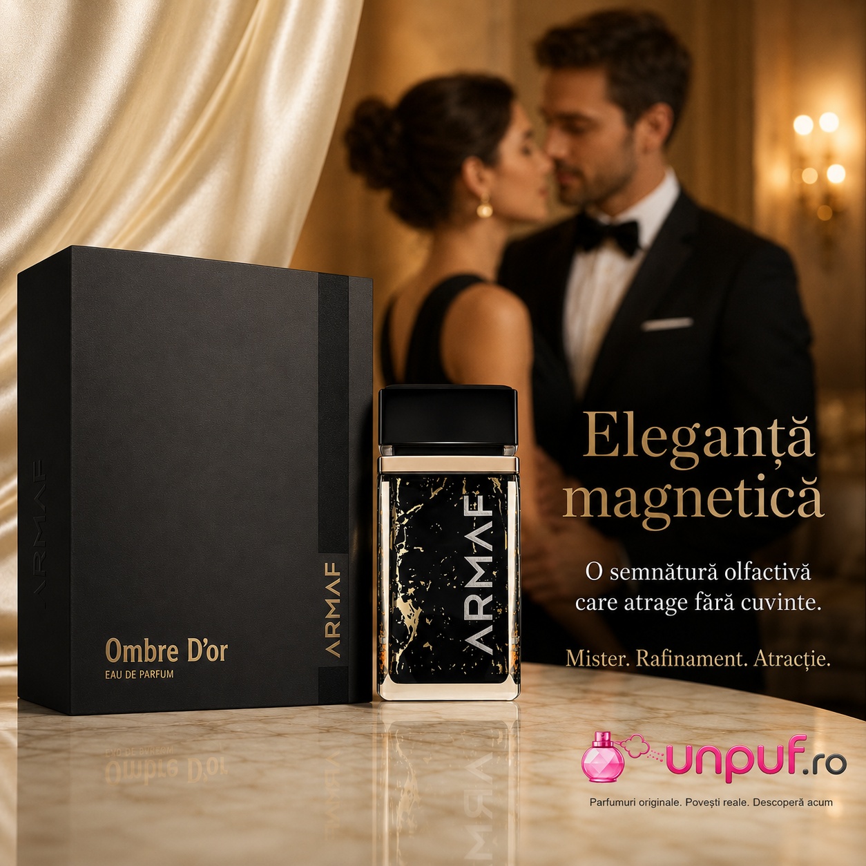 Ombre D&rsquo;or Armaf parfum unisex elegant și magnetic pentru momente speciale