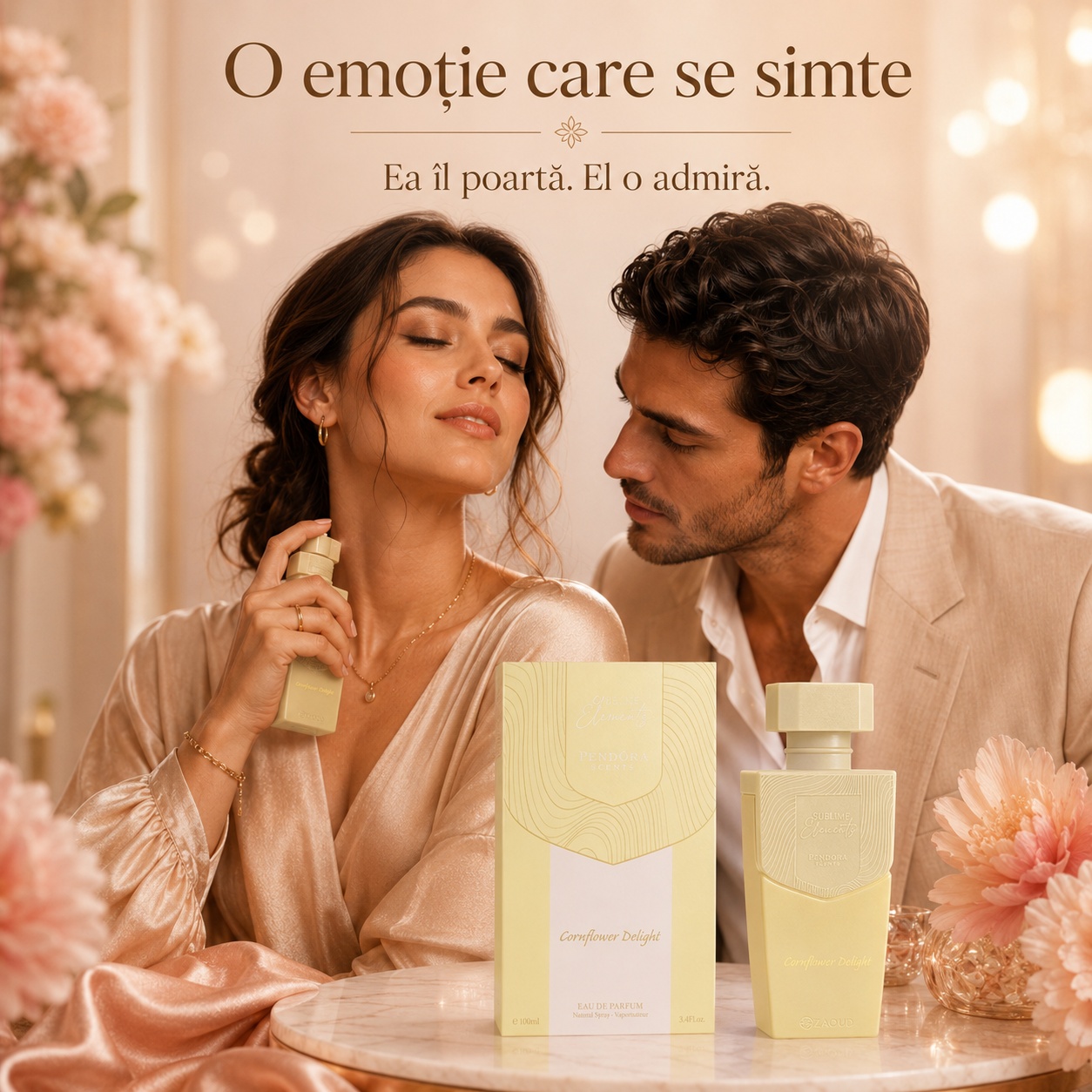 Pendora Scents Cornflower Delight o emoție care se simte, parfum unisex delicat și elegant