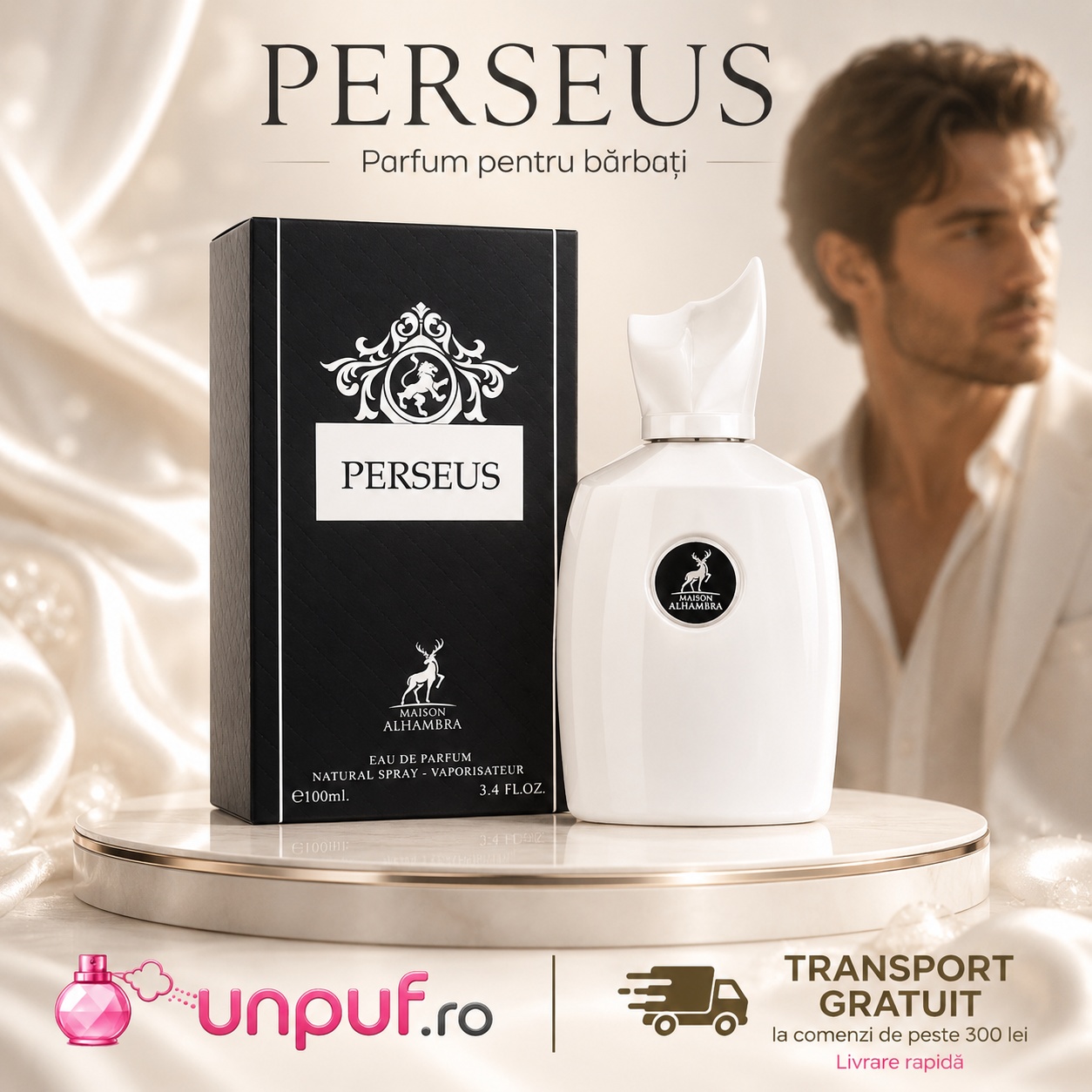 Perseus Maison Alhambra parfum bărbătesc cu transport gratuit la comenzi de peste 300 lei unpuf.ro