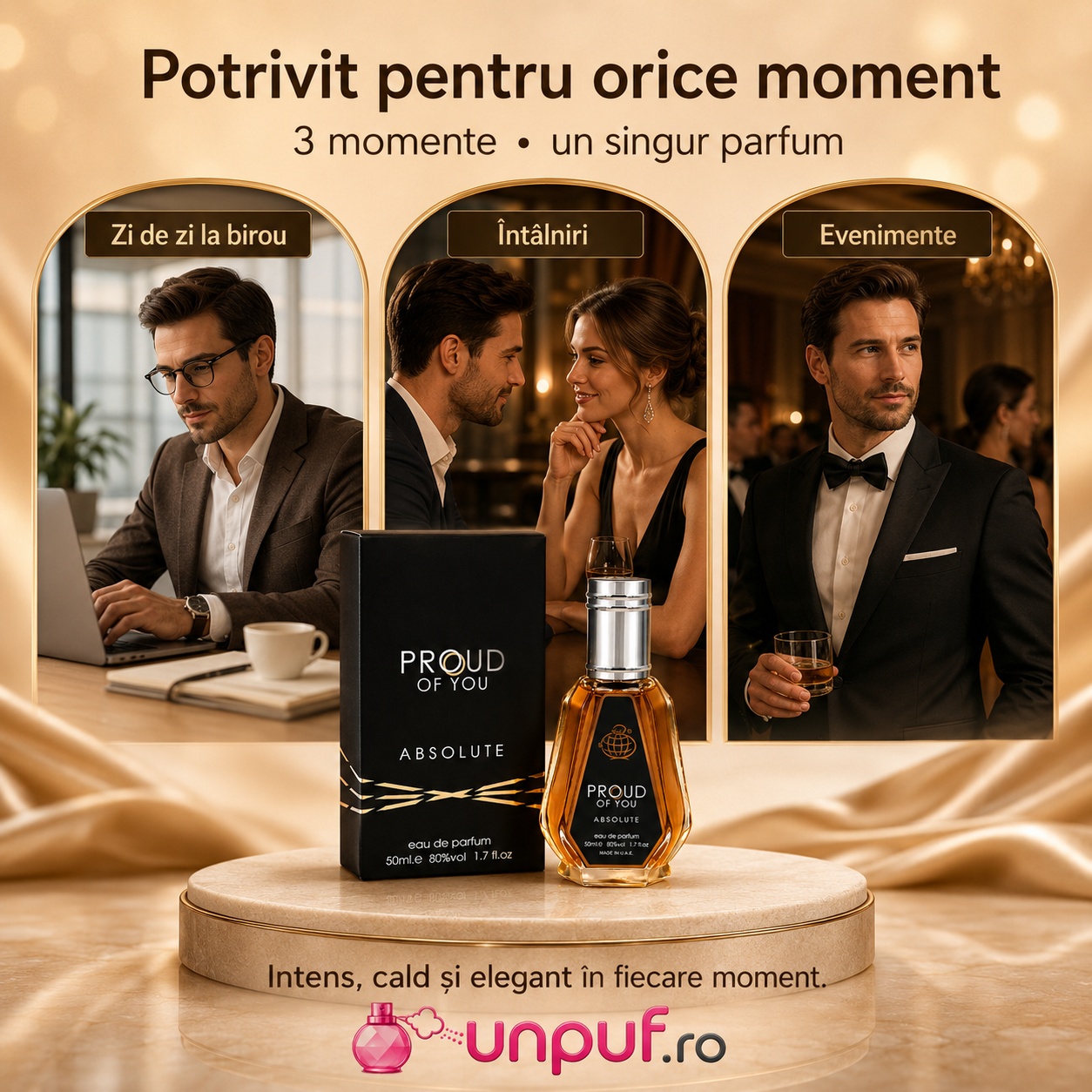Proud of You Absolute potrivit pentru zi de zi la birou, &icirc;nt&acirc;lniri și evenimente