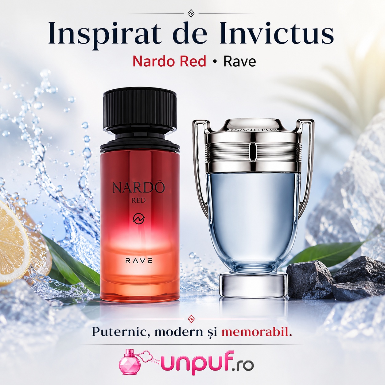 Note olfactive și ghid de utilizare Rave Nardo Red cu citrice, iasomie, șofran, ambră, cedru, ambroxan, mosc și rășini