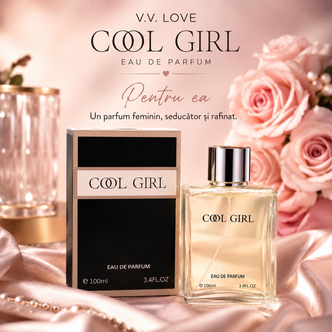 V.V. Love Cool Girl parfum feminin seducător și rafinat pentru ea