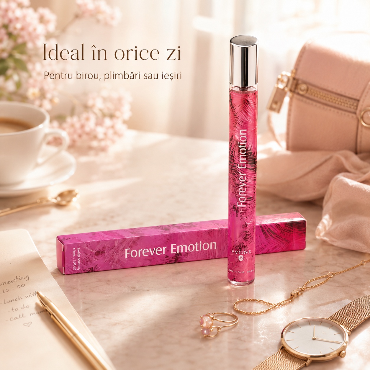 Parfum Forever Emotion damă 35 ml ideal pentru birou plimbări și ieșiri