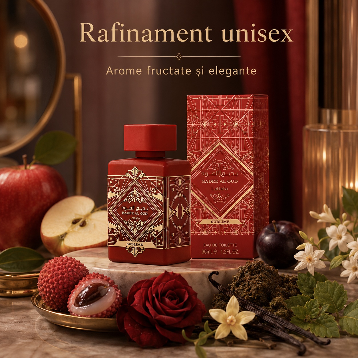 Velvet Embrace parfum unisex cu rafinament oriental arome fructate și elegante