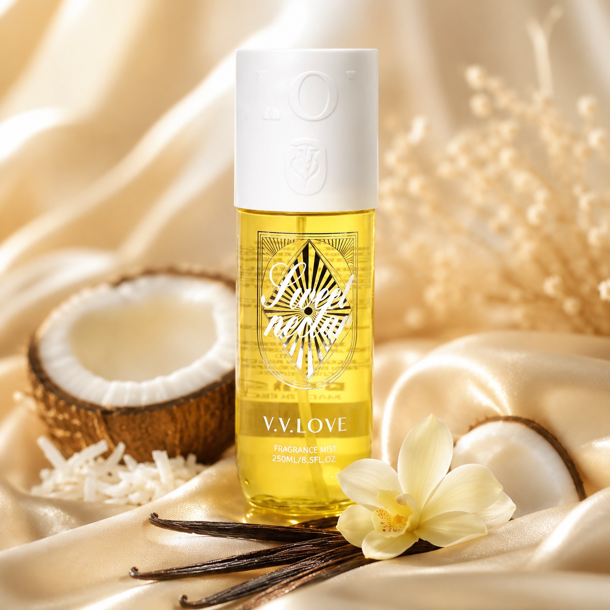 Spray parfumat pentru corp V.V. Love Sweet Nectar 150 ml damă aromă dulce și fresh