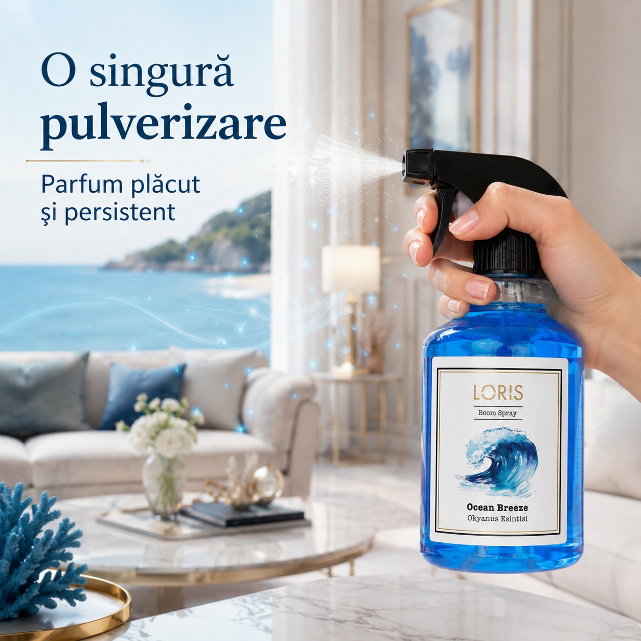 Loris Pafum Ocean Breeze o singură pulverizare parfum plăcut și persistent