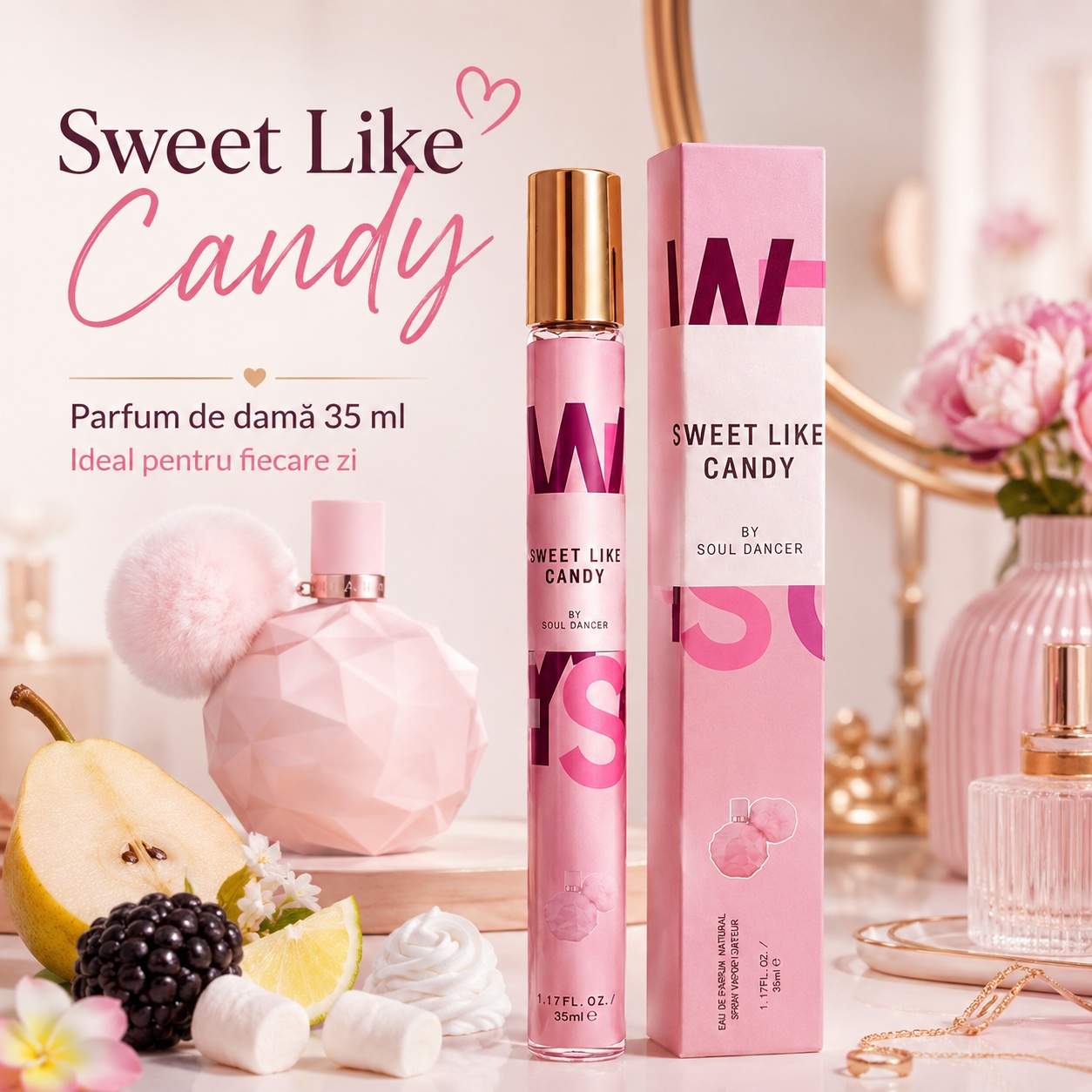 Sweet Like Candy parfum de damă 35 ml ideal pentru fiecare zi dulce fructat și feminin