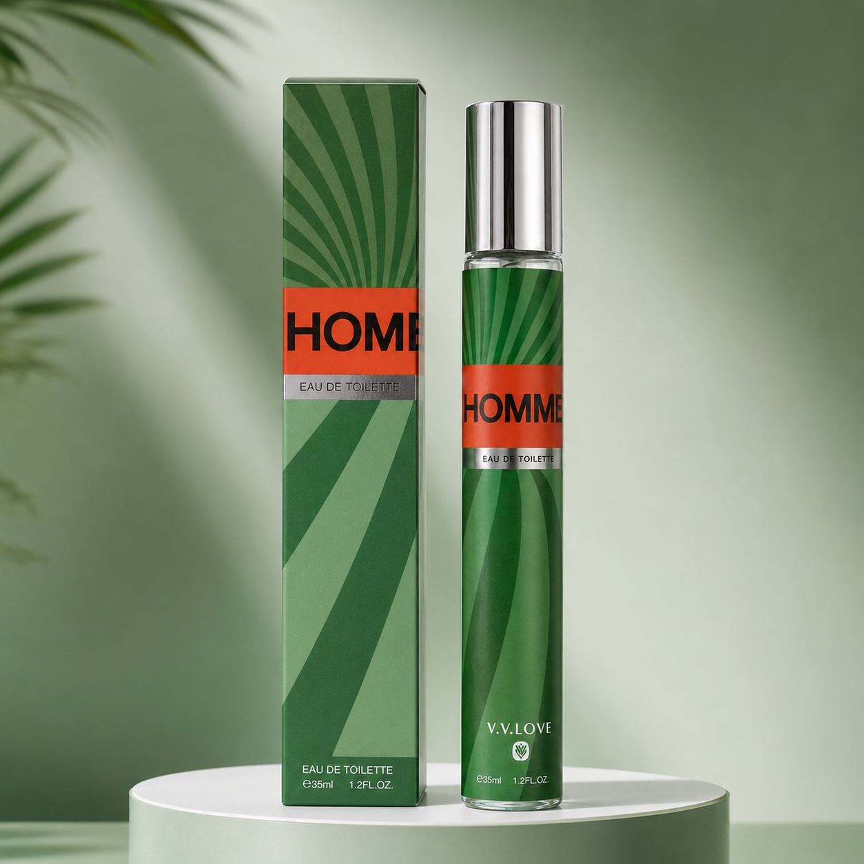 Homme Sport V.V. Love parfum bărbat 35 ml sticlă verde cu design sportiv