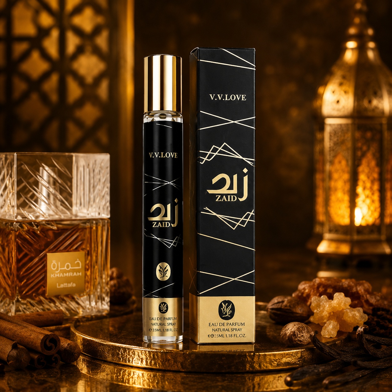 Parfum Unisex Arăbesc Zaid 35 ml V.V. Love inspirat de Khamrah Lattafa