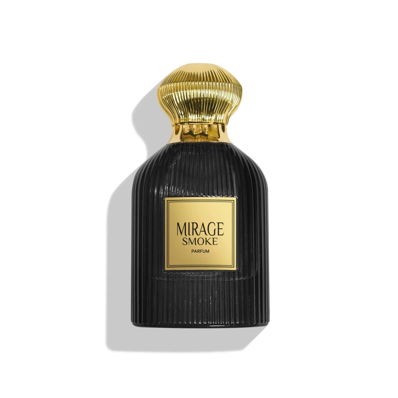 Flacon Mirage Smoke AMD Perfumes Eau de Parfum 100 ml pe fundal alb
