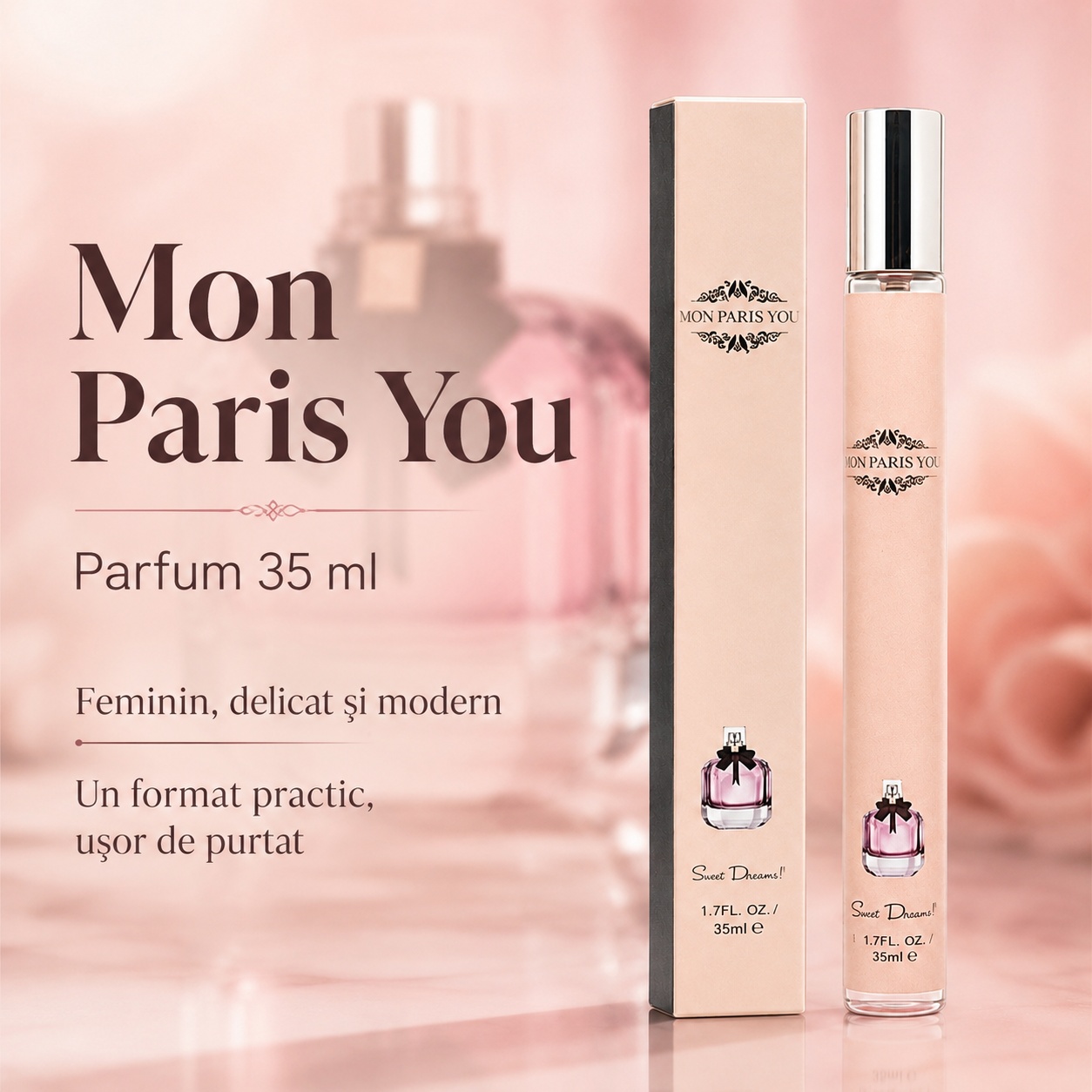 Mon Paris You parfum 35 ml feminin delicat modern și ușor de purtat