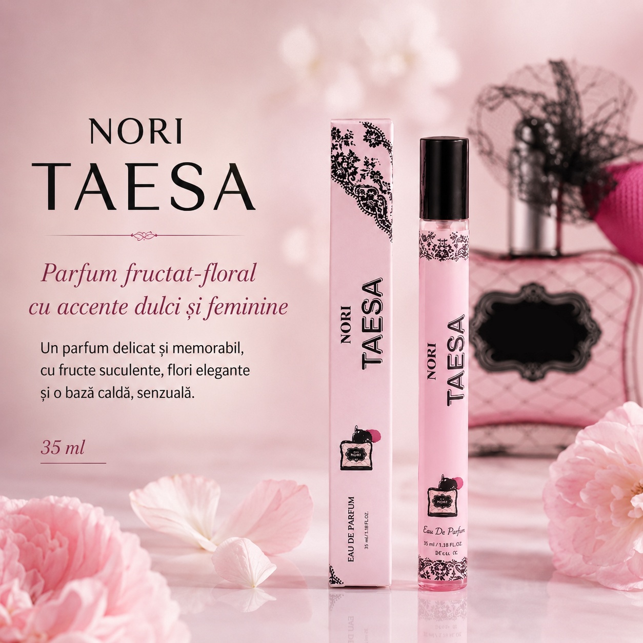 Nori Taesa parfum fructat floral cu accente dulci și feminine 35 ml
