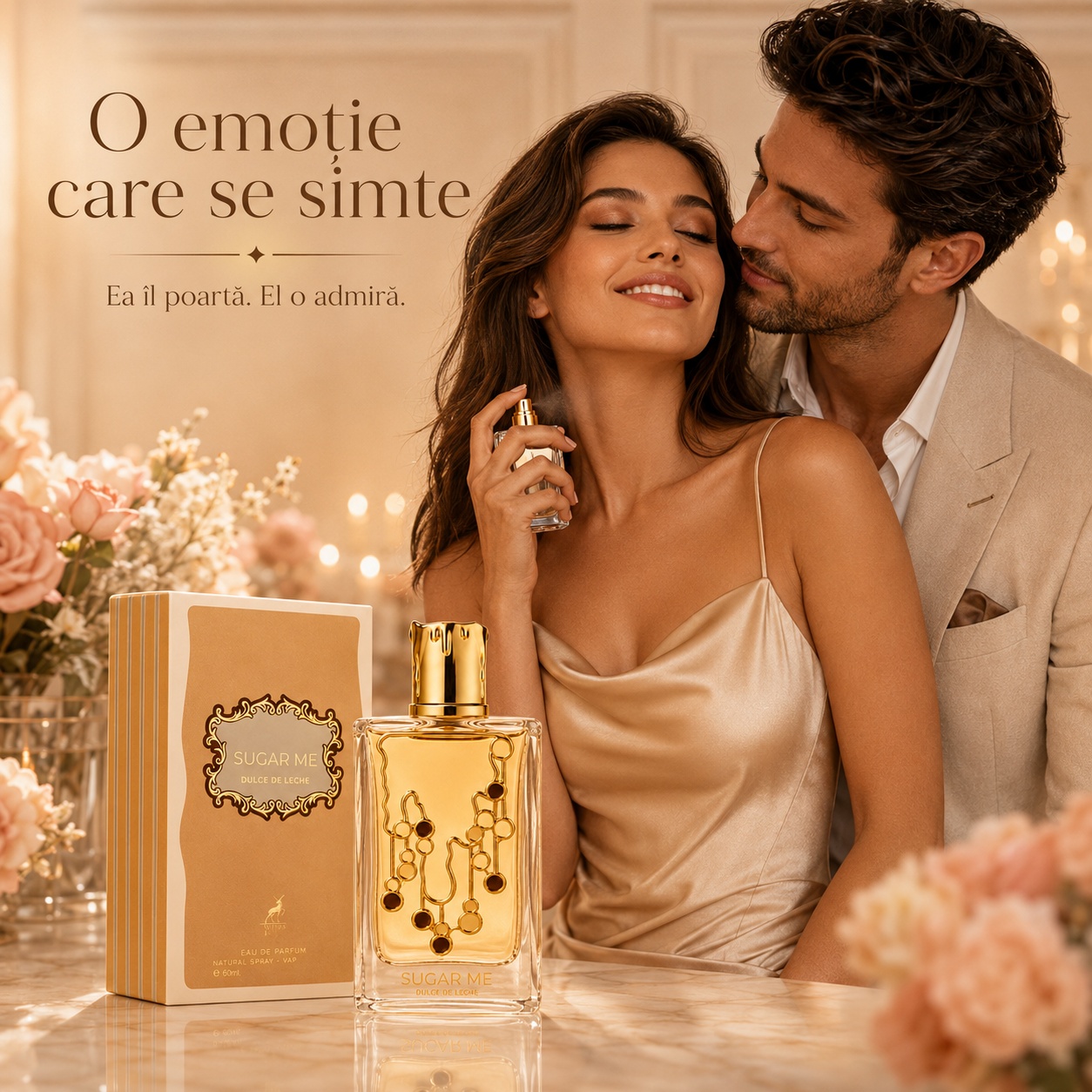 Alhambra Sugar Me Dulce de Leche parfum dulce feminin și romantic