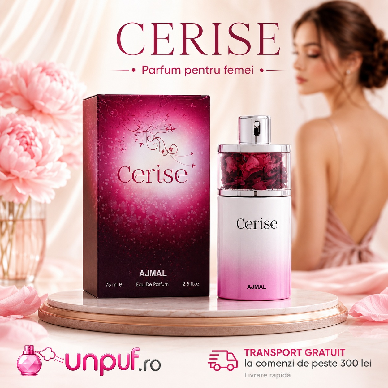 Ajmal Cerise parfum pentru femei cu transport gratuit la comenzile eligibile și livrare rapidă
