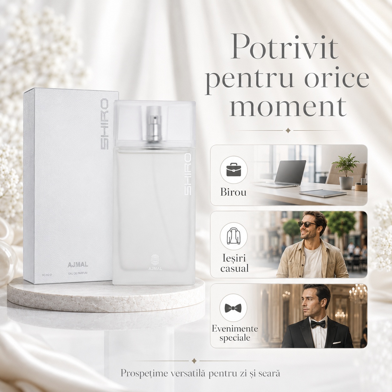 Ajmal Shiro potrivit pentru birou, ieșiri casual și evenimente speciale