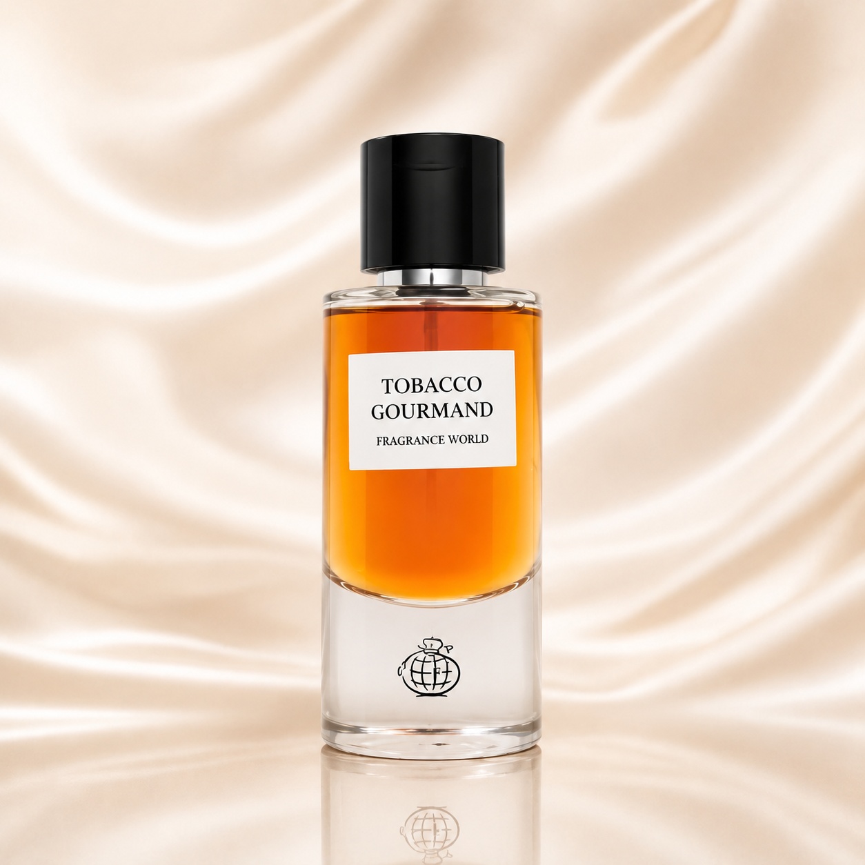 Sticlă Fragrance World Tobacco Gourmand Eau de Parfum 80ml, parfum arabesc cu tutun dulce și miere