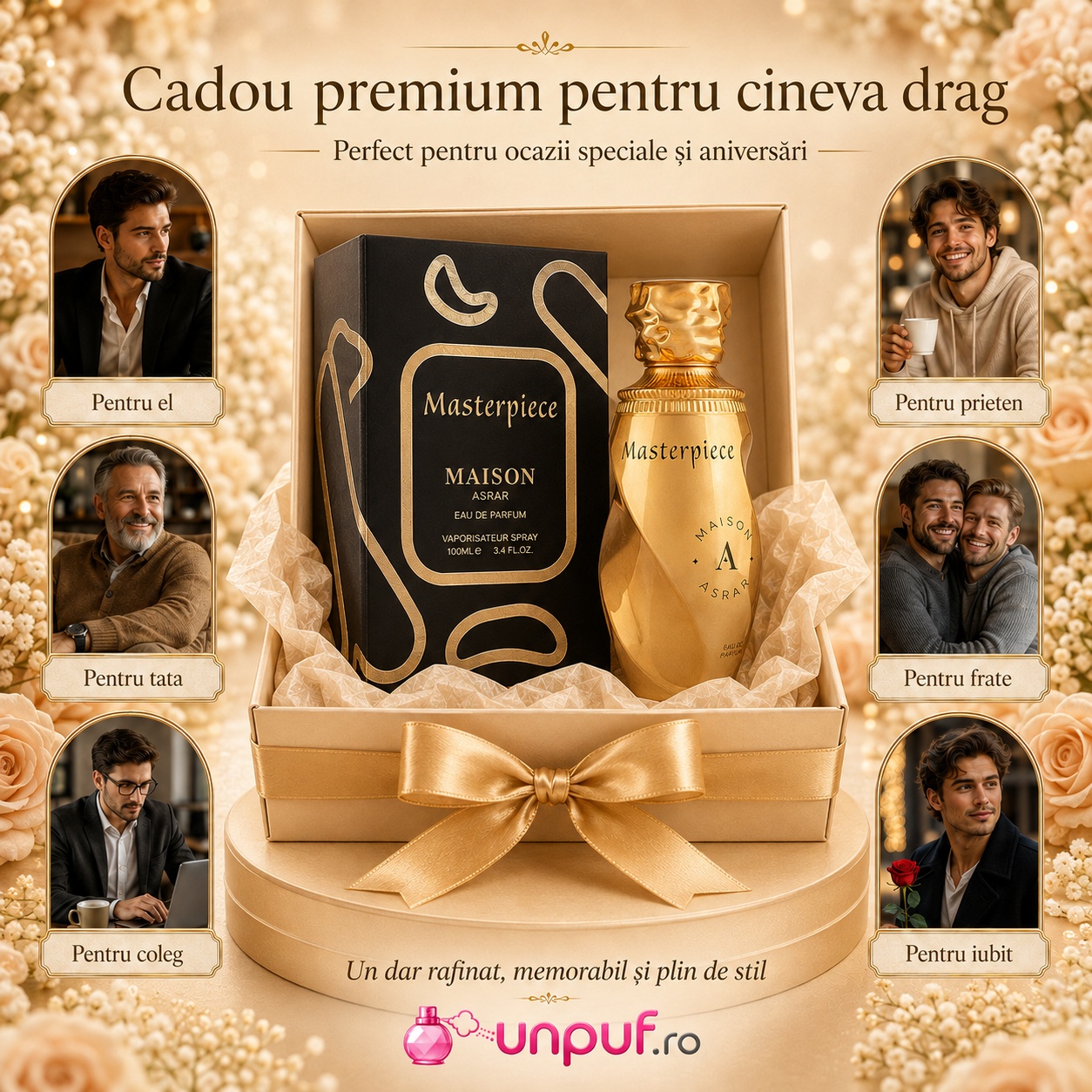 Maison Asrar Masterpiece cadou premium pentru prieteni, familie sau persoane dragi