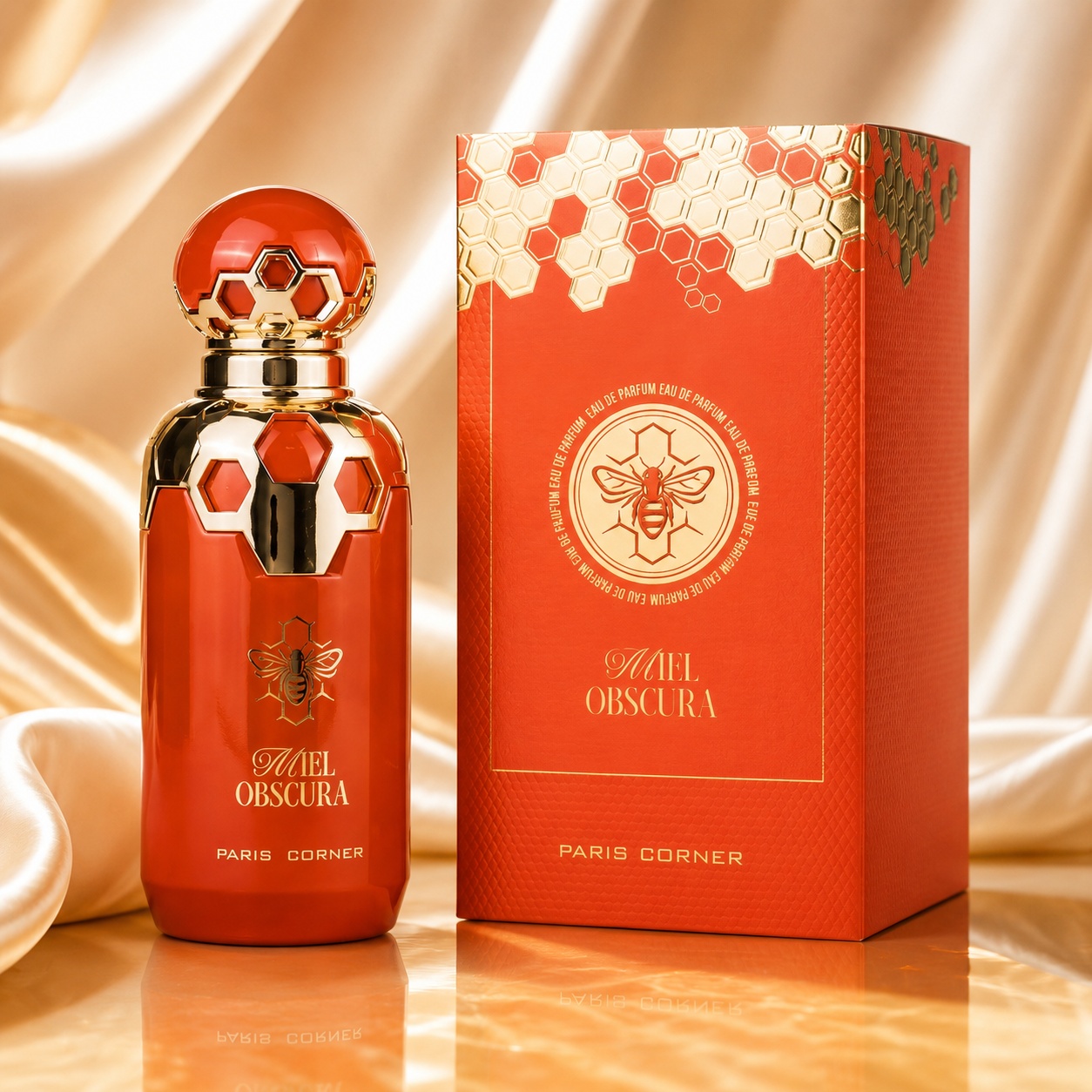 Parfum Arăbesc Miel Obscura Paris Corner 100 ml Apă de Parfum Unisex Damă Bărbat cu sticlă și cutie