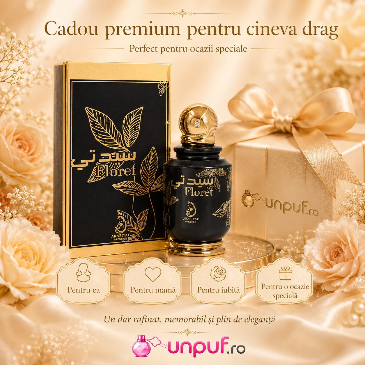 My Perfumes Floret cadou premium pentru ea, mamă, iubită sau o ocazie specială