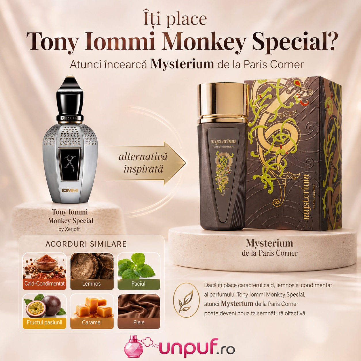 Mysterium Paris Corner inspirat din Tony Iommi Monkey Special