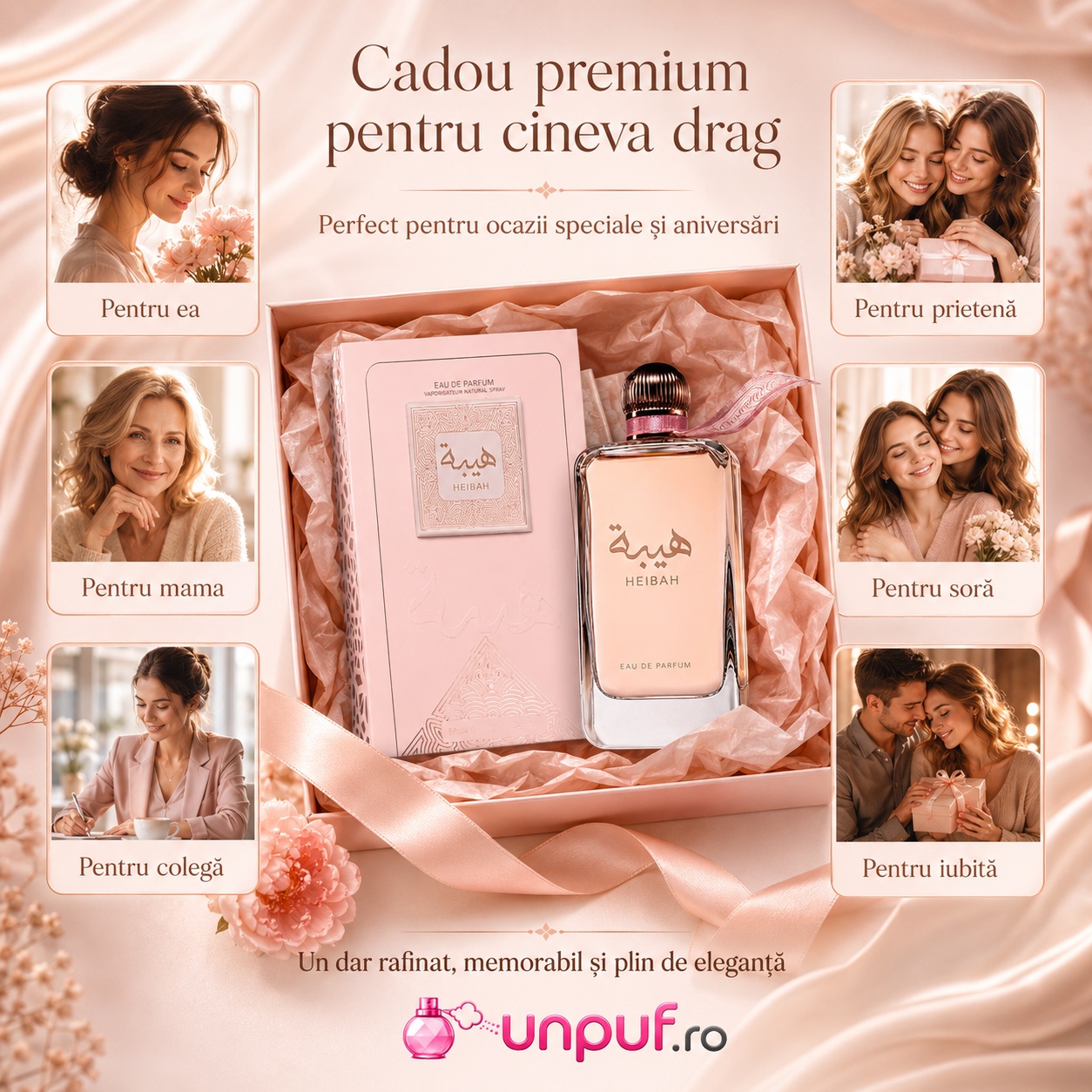 Cadou premium Ard Al Zaafaran Heibah pentru ea, mamă, prietenă, soră, colegă sau iubită