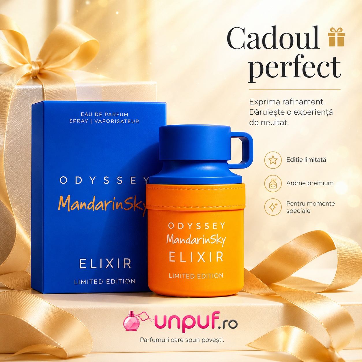 Armaf Odyssey Mandarin Sky Elixir cadoul perfect, ediție limitată, arome premium și momente speciale