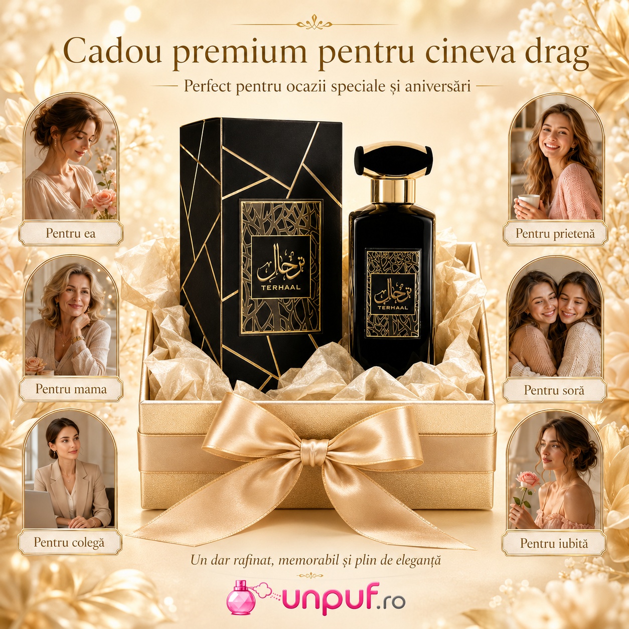 Asdaaf Terhaal cadou premium pentru femei, mamă, soră, colegă, prietenă sau iubită