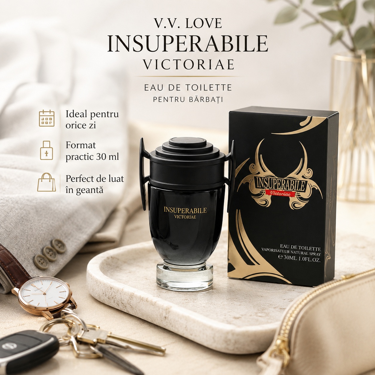 V.V. Love Insuperabile Victoriae parfum bărbat format practic 30 ml