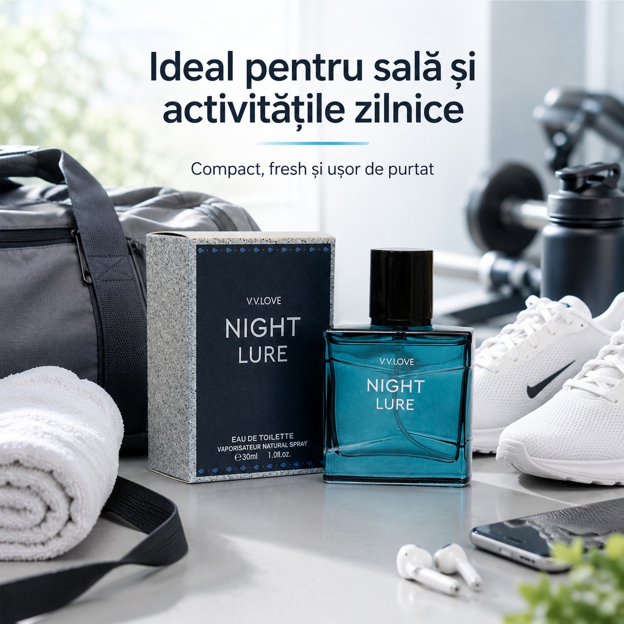 V.V. Love Night Lure parfum bărbat ideal pentru sală și activități zilnice