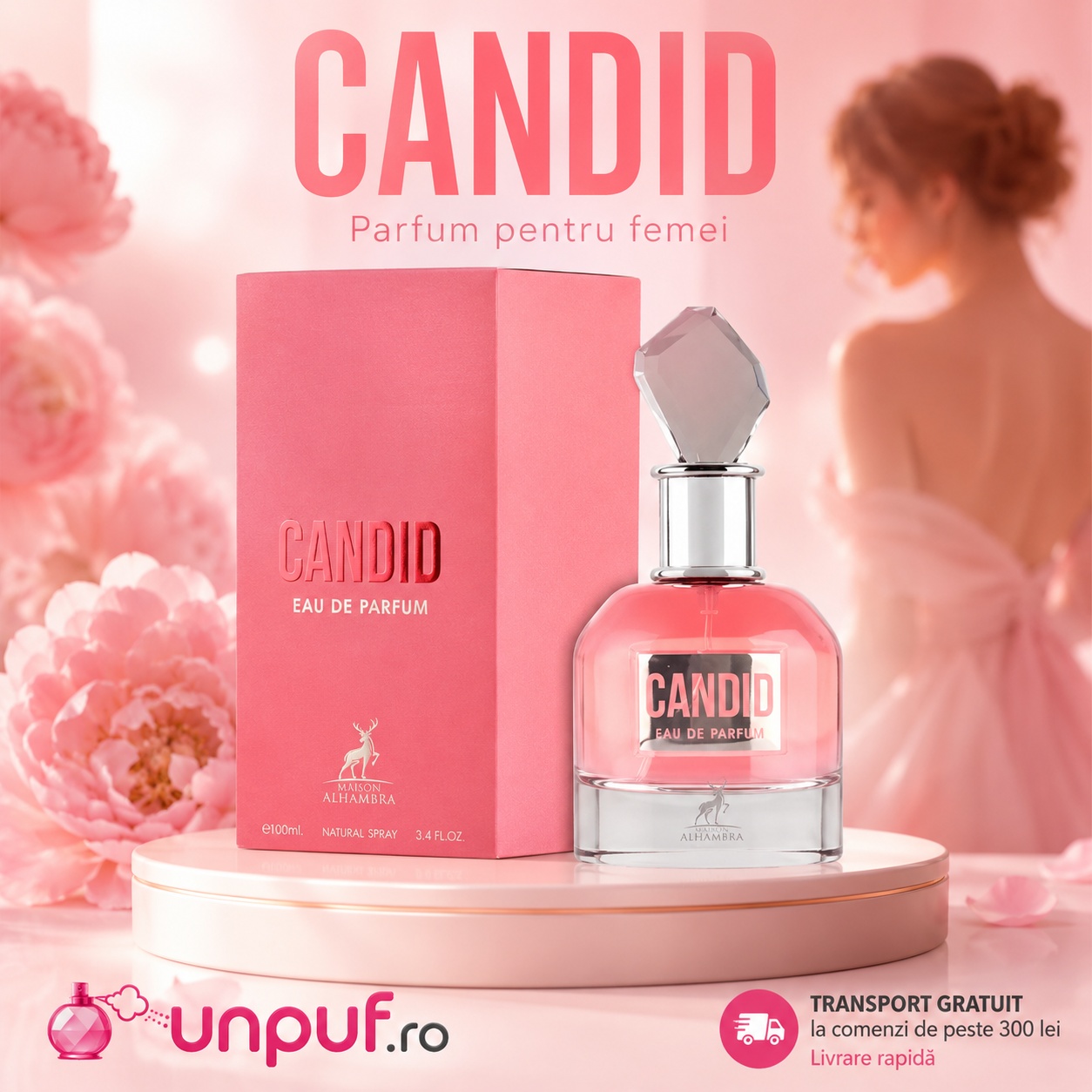 Candid Maison Alhambra parfum de damă dulce, floral, feminin și persistent