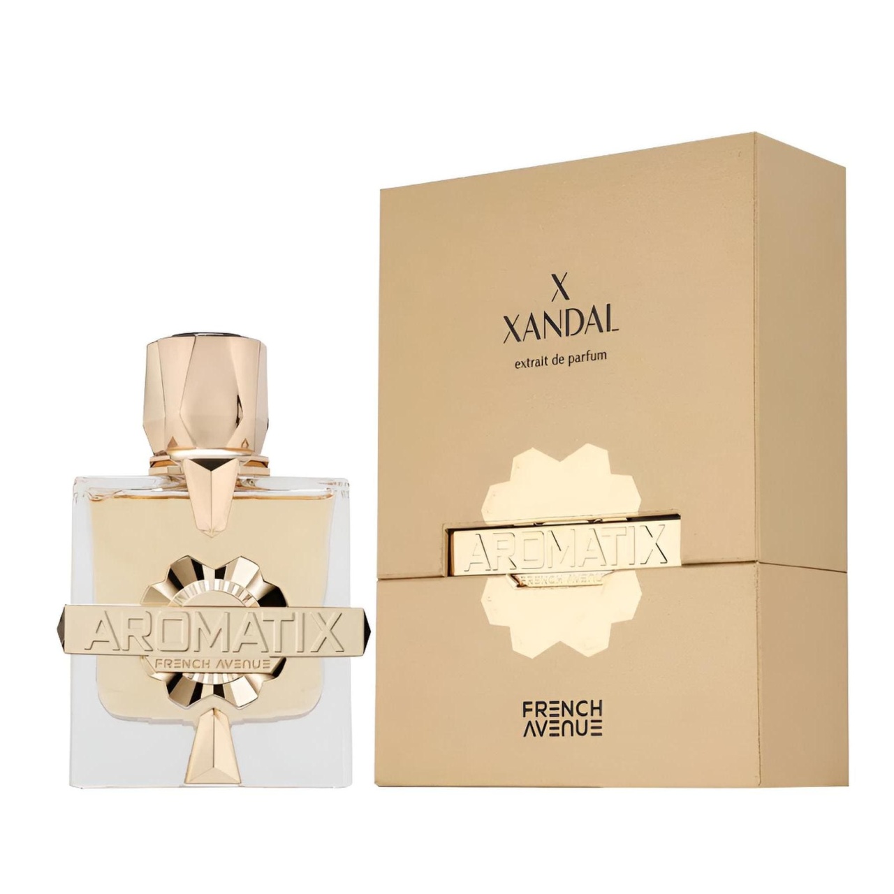 Produs real Aromatix X Xandal French Avenue 100 ml cu sticlă și cutie originală