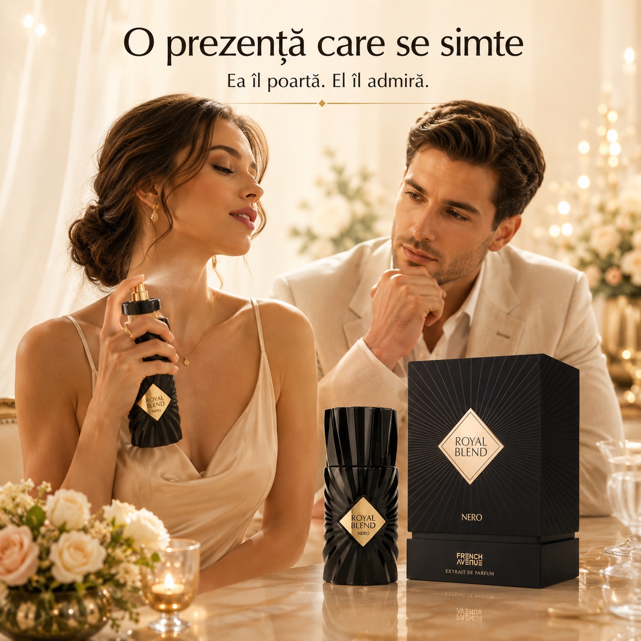 Royal Blend Nero French Avenue parfum unisex elegant o prezență care se simte și se admiră