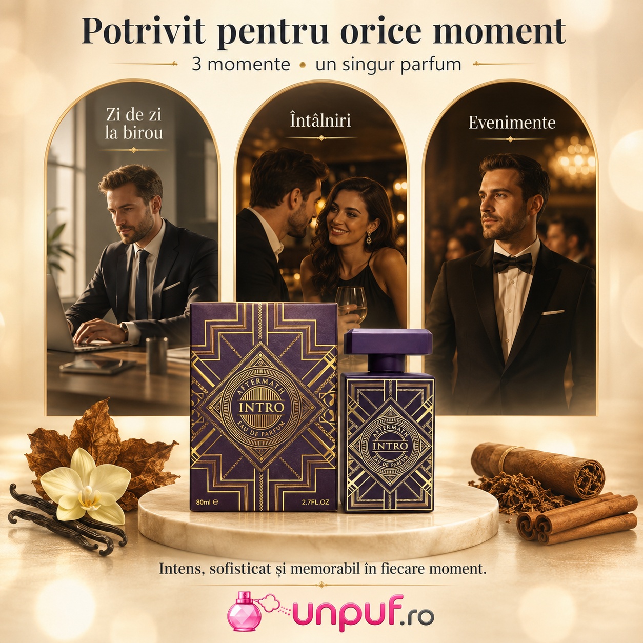 Intro Aftermath Fragrance World potrivit pentru zi de zi birou întâlniri și evenimente