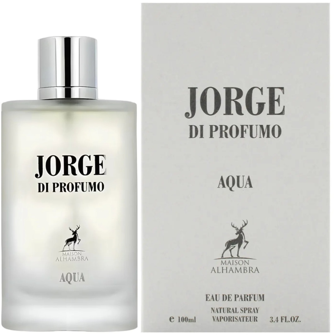 Jorge Di Profumo Aqua Maison Alhambra flacon și cutie originală parfum arabesc bărbătesc 100 ml