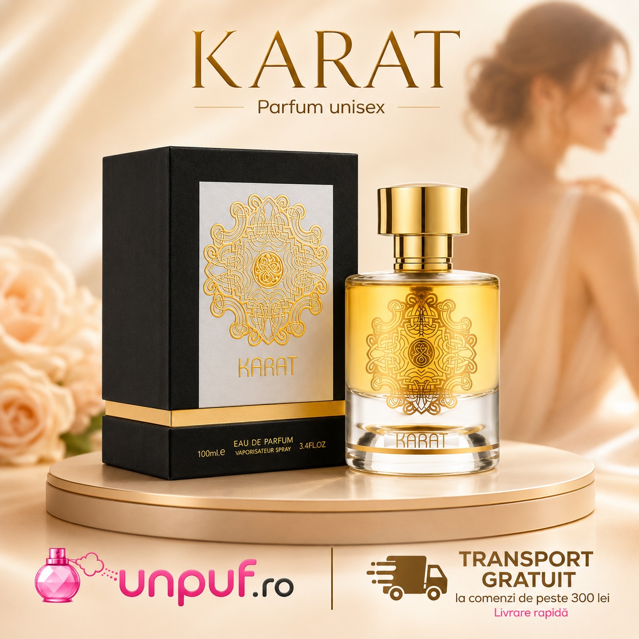 Karat Maison Alhambra parfum unisex cu transport gratuit peste 300 lei și livrare rapidă