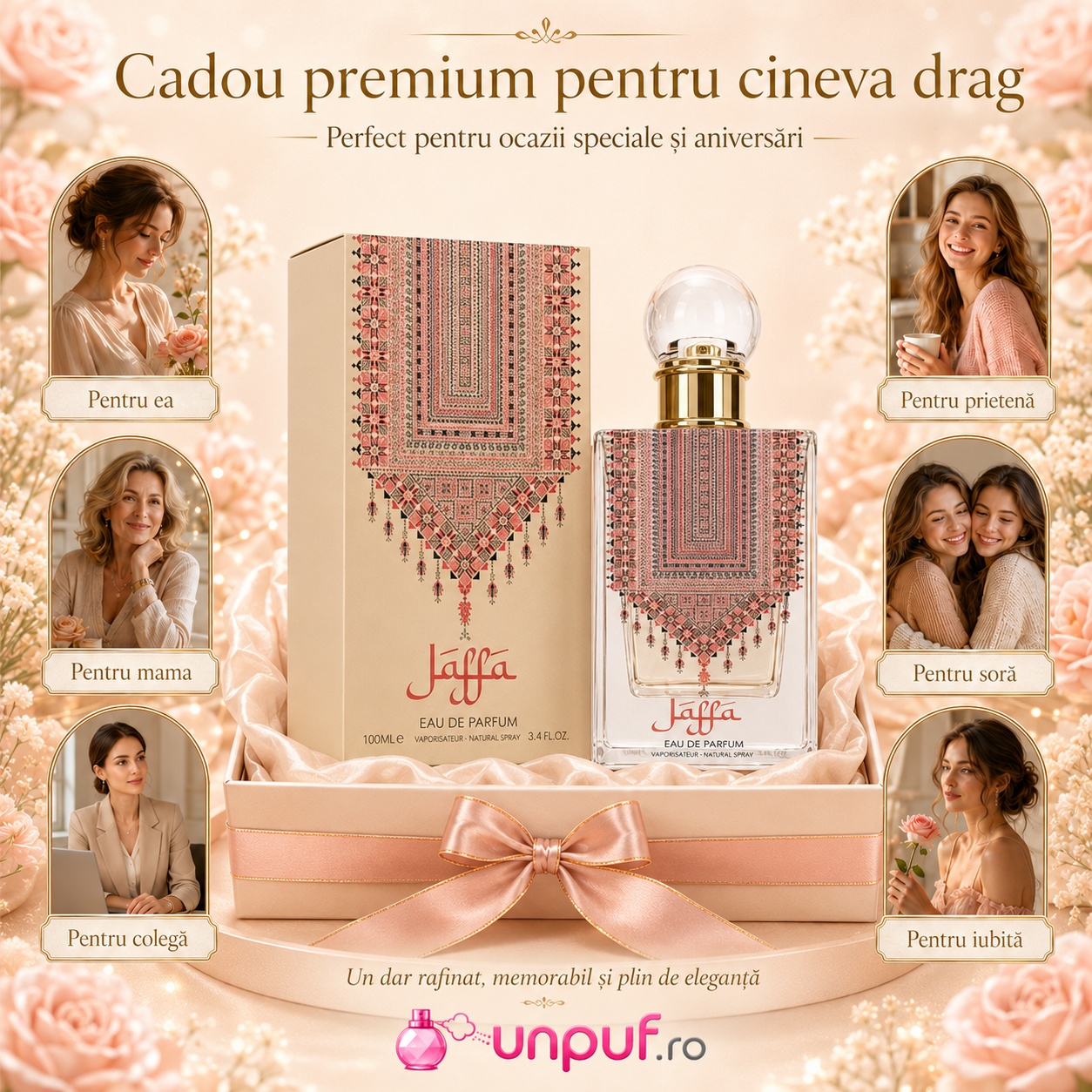 Ozareej Jaffa cadou premium pentru femei, bărbați sau persoane dragi