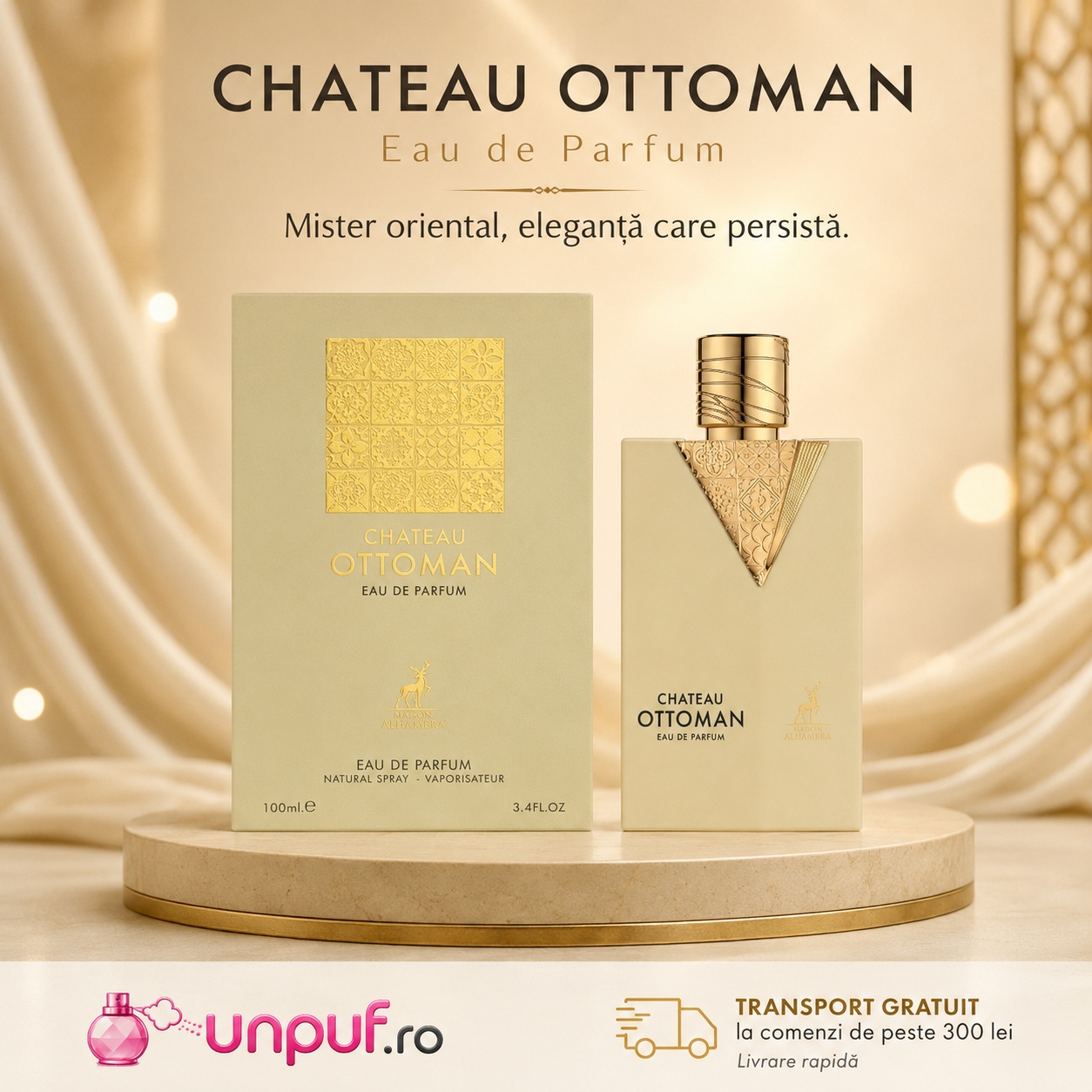 Maison Alhambra Chateau Ottoman, mister oriental și eleganță care persistă