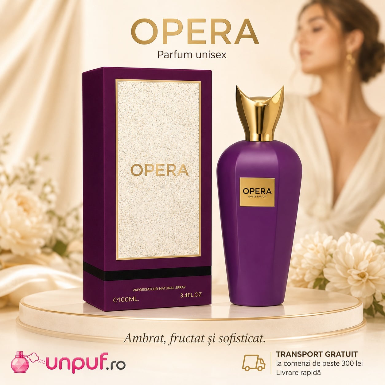 Milestone Opera parfum arabesc unisex disponibil pe unpuf.ro cu transport gratuit peste 300 lei și livrare rapidă