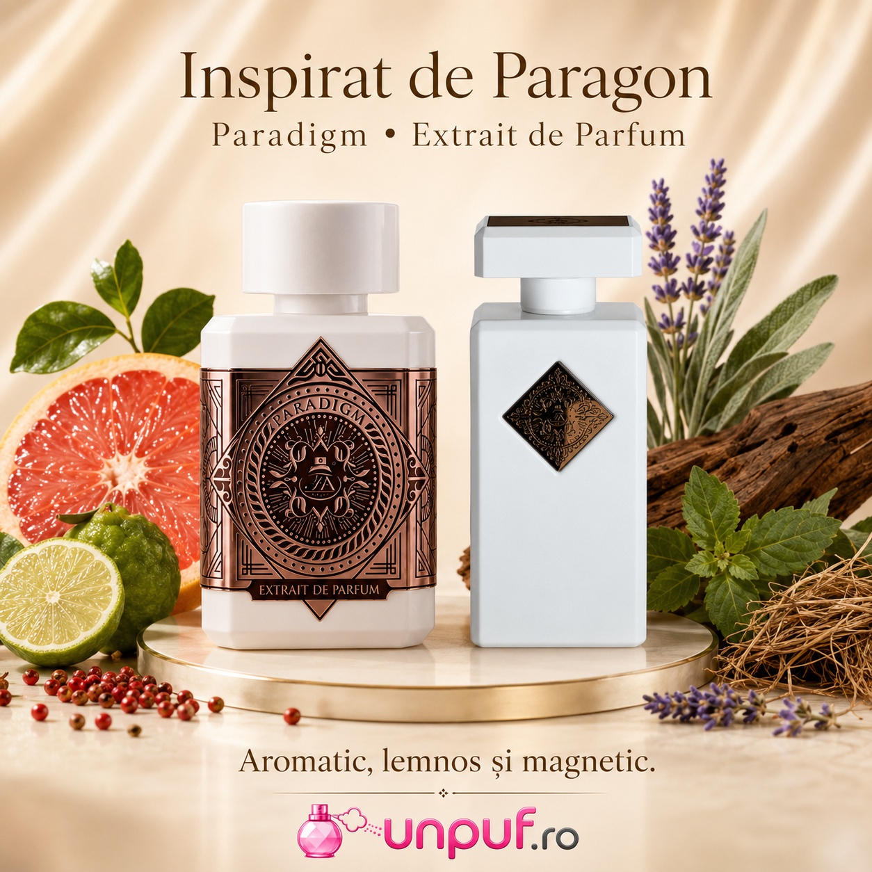 Paradigm French Avenue inspirat de Paragon Initio parfum aromatic lemnos și magnetic