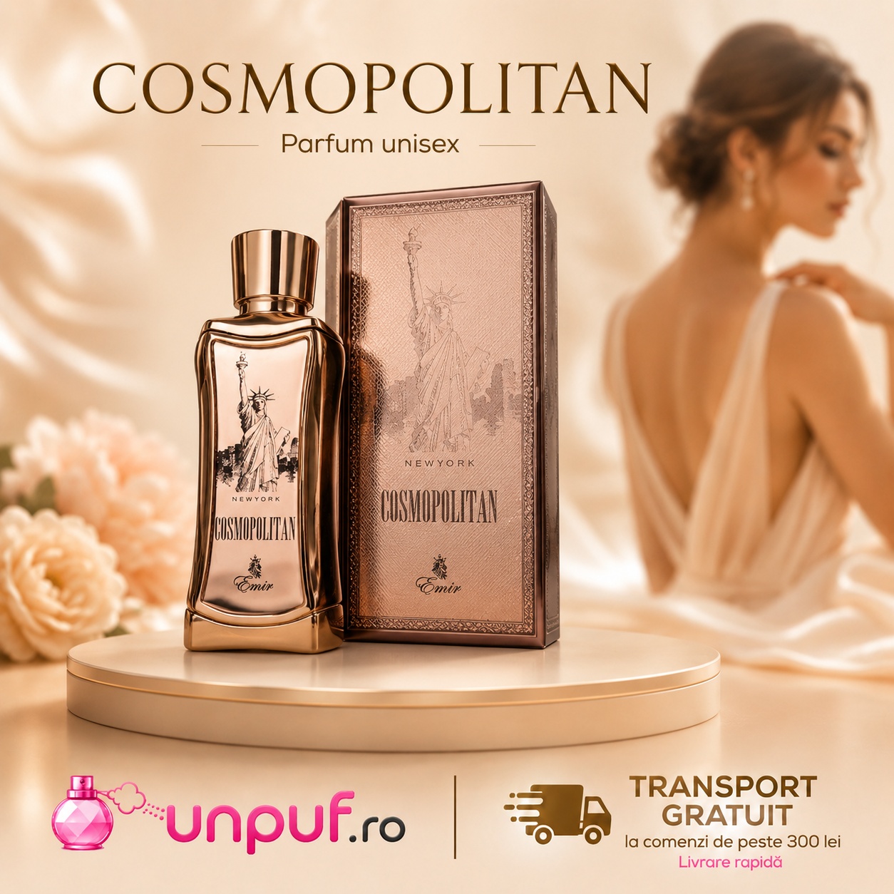 Paris Corner Cosmopolitan New York parfum arabesc disponibil pe unpuf.ro cu transport gratuit peste 300 lei