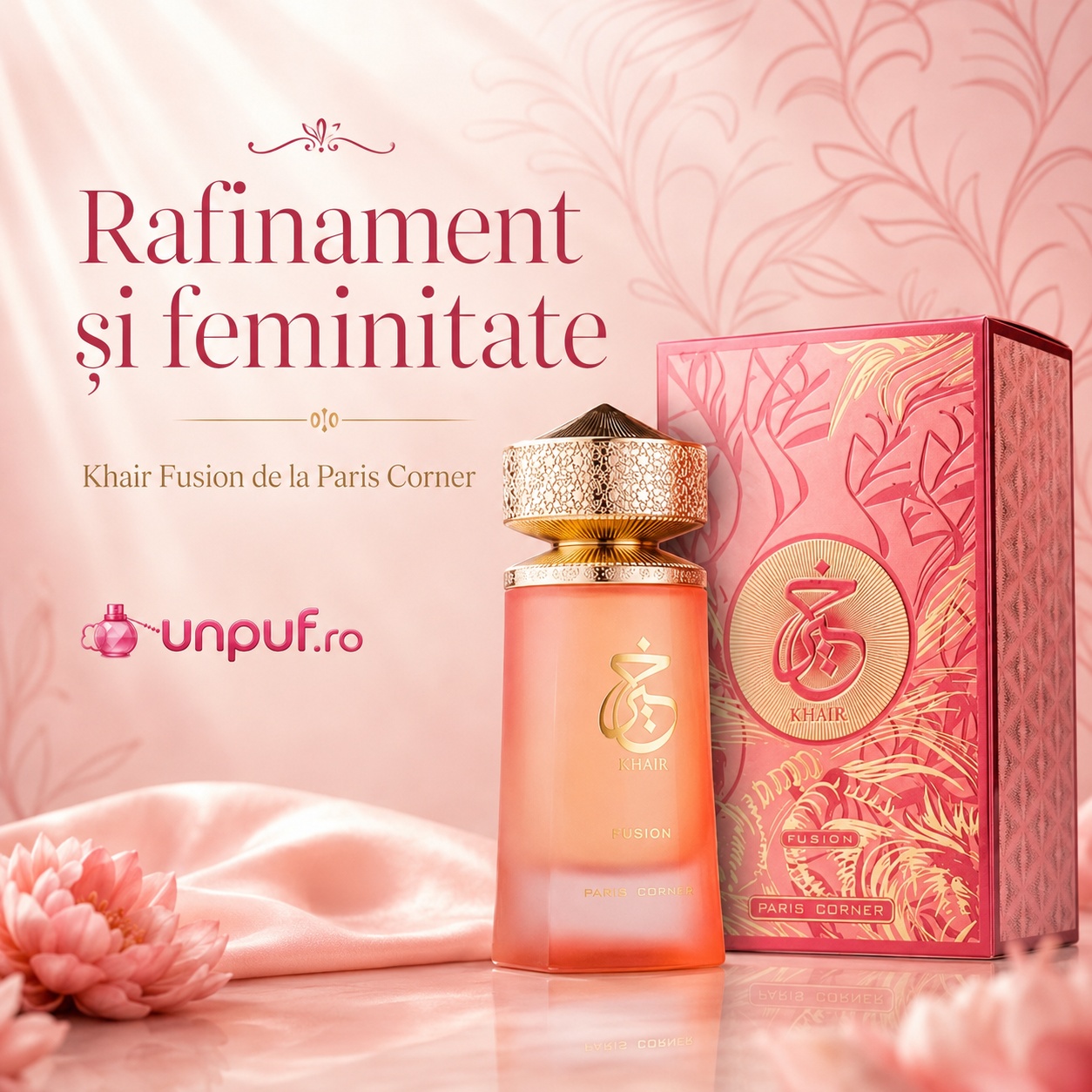 Paris Corner Khair Fusion, rafinament și feminitate într-un parfum floral fructat
